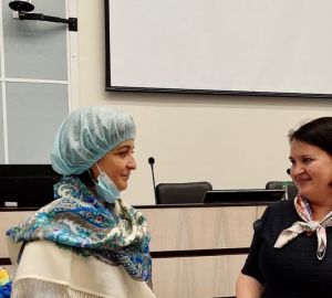 Ольга Чистякова вручила медали «Союза женщин России» работникам перинатального центра