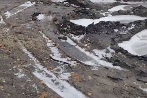 Жители Арбеково вынуждены водить детей в сад по «грязи и месиву»