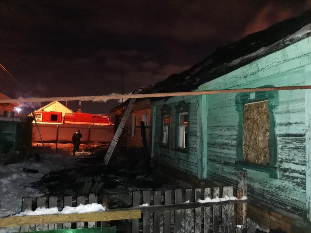 В Терновке в огне погибли мужчина и женщина