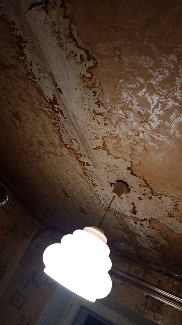 Пензенец пожаловался на управляющую компанию, продырявившую ему крышу