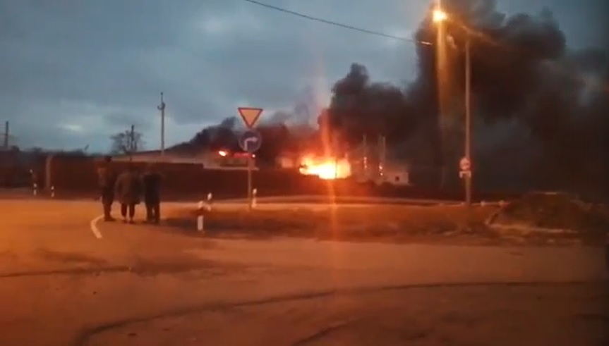 В Нижнеломовском районе на производстве сыра случился пожар