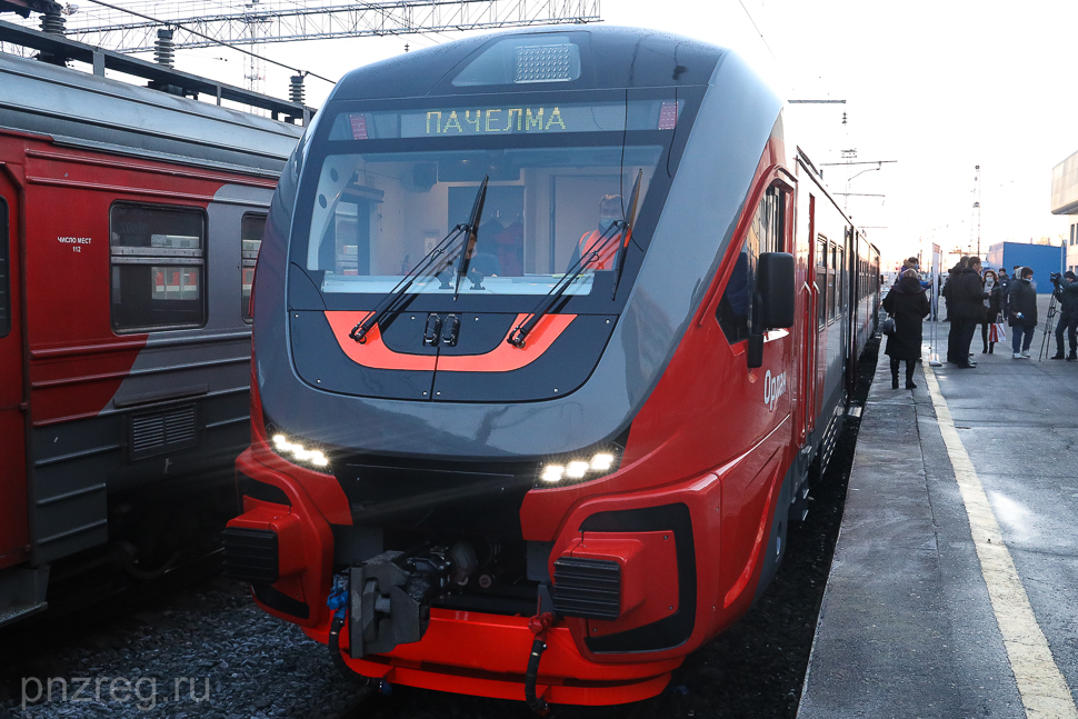 В Пензе прошла презентация нового инновационного поезда «Орлан»