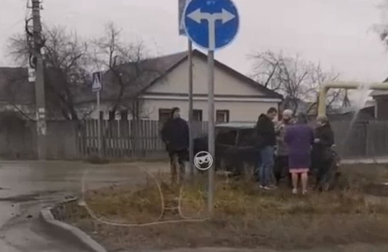 Двух участников аварии на Луговой отвезли в больницу