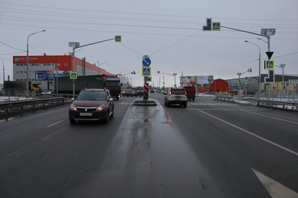 Водителям рассказали об изменениях на перекрестке улиц Рябова и Перспективной
