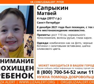 В Пензенской области ищут похищенного ребёнка