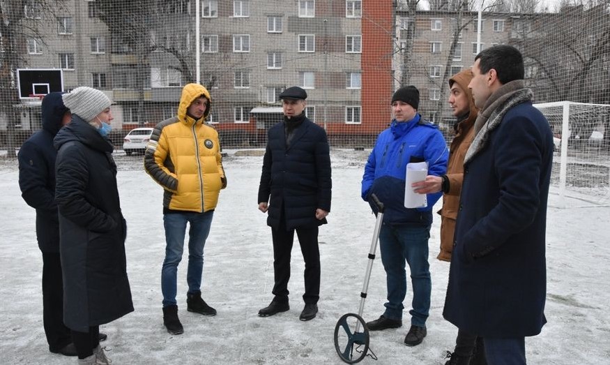 В округе Краснова открыли новую комплексную спортплощадку