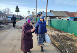 Ольга Чистякова выполнила просьбу пожилой жительницы Терновки