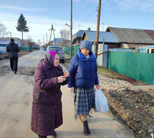 Ольга Чистякова выполнила просьбу пожилой жительницы Терновки