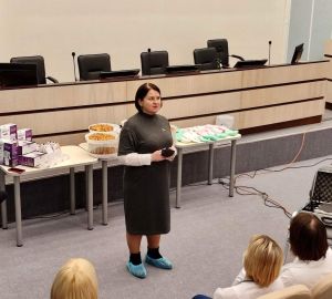 Ольга Чистякова передала подарки пензенским медикам, работающим в «красной зоне»