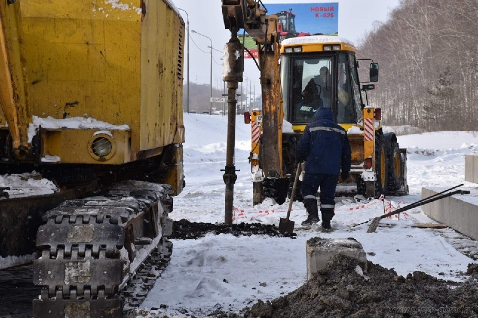 В Пензе началось строительство транспортной развязки на трассе М5 «Урал»