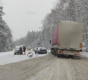 Из-за снегопада Пенза встала в пробках