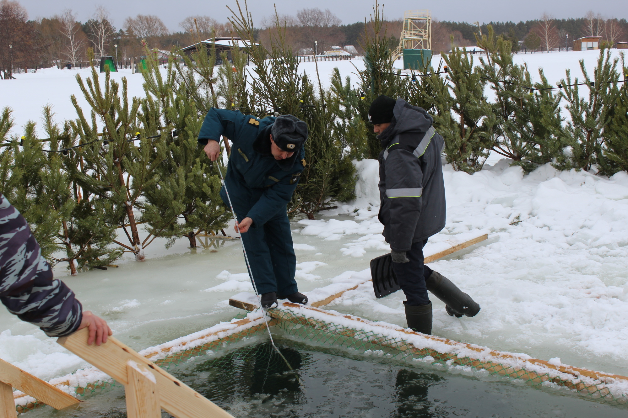 В Пензенской области на Крещение не произошло ЧП