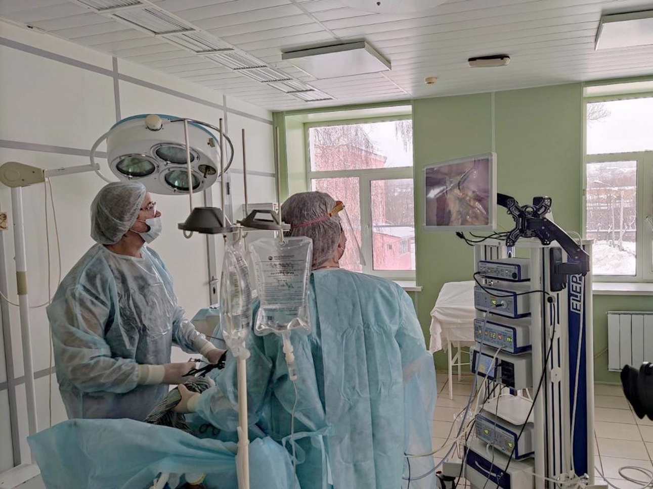 В больнице Бурденко обновили оборудование хирургического стационара