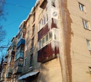 Жителям Пензы угрожает сосулька размером с дом