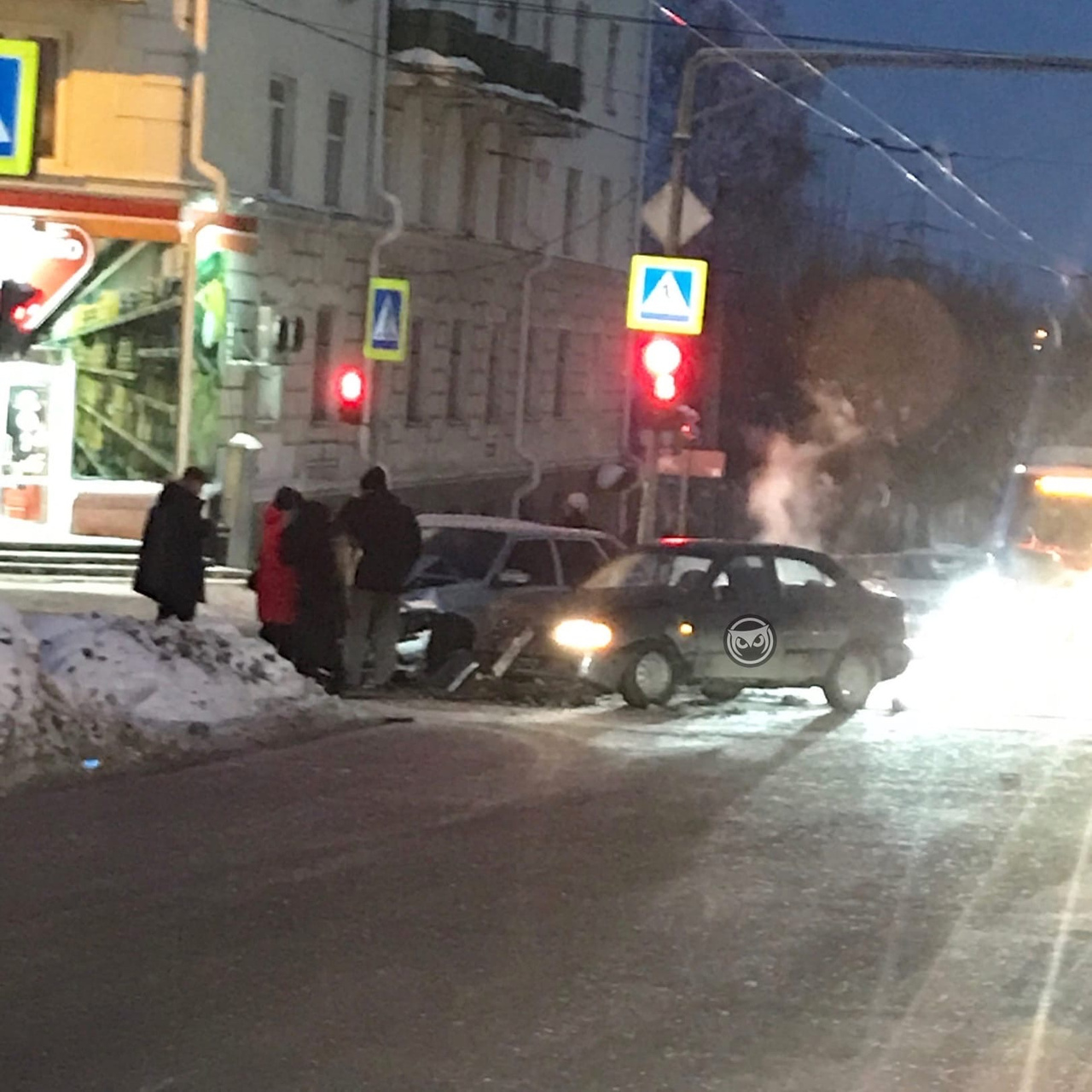 В Пензе на Свердлова произошла серьезная авария