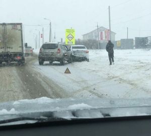 В Бессоновке столкнулись два автомобиля