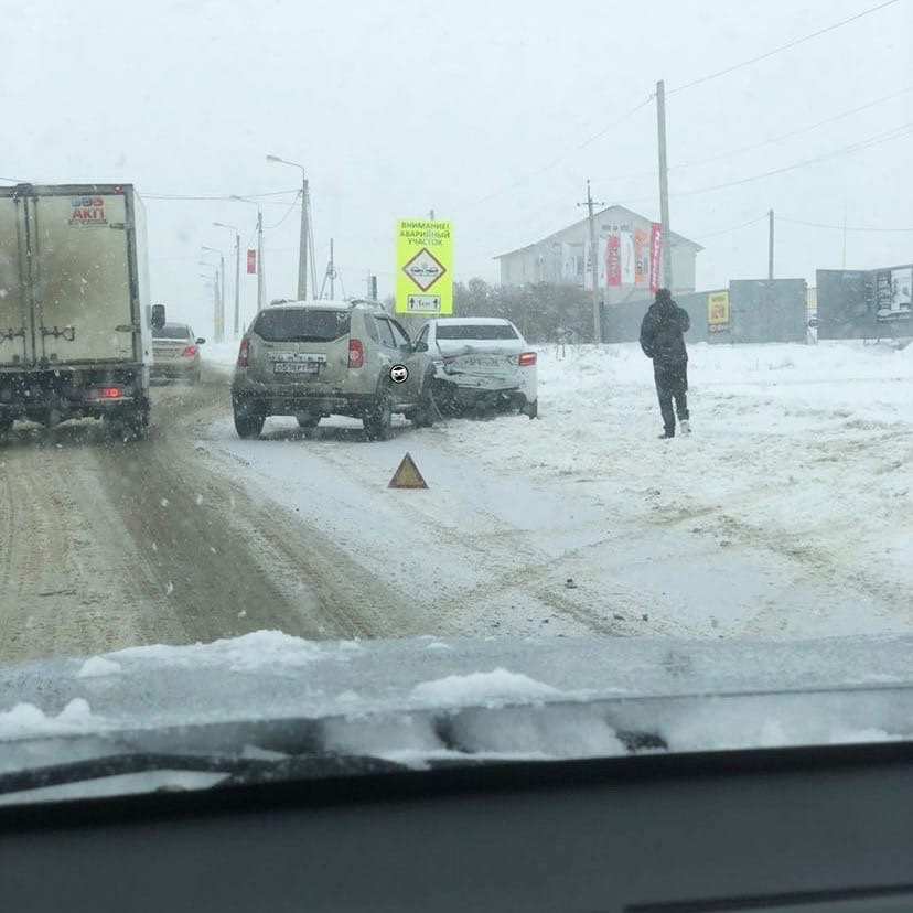 В Бессоновке столкнулись два автомобиля