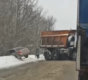 Пензенцы просят отрегулировать движение на аварийном участке дороги на Чаадаева