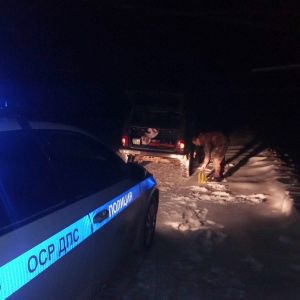 Сотрудники ДПС помогли пензенцу, заглохшему на трассе