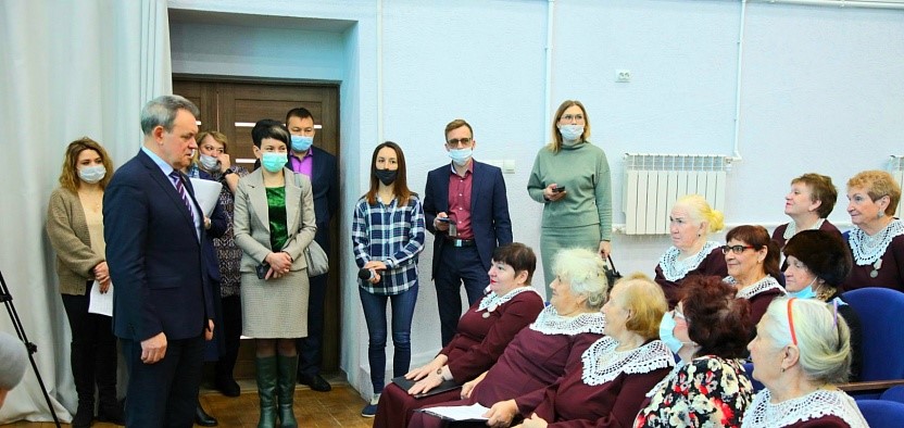 Валерий Лидин посетил отремонтированный дом искусств в Сердобске