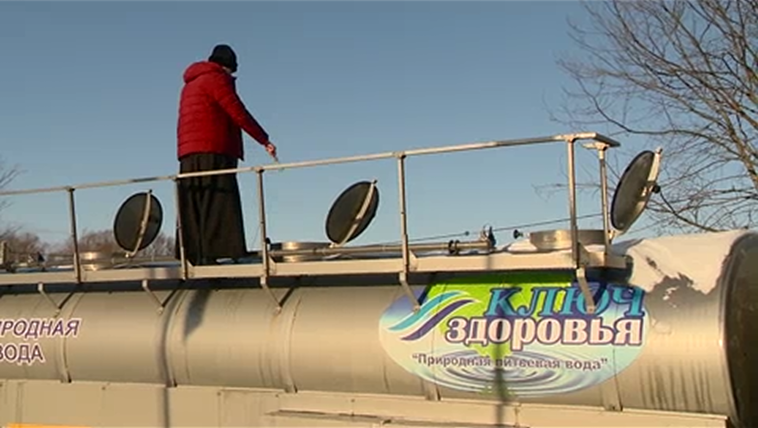 Вода природного источника «Ключ здоровья» в канун Крещения приобрела особые свойства