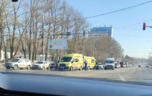 Пензенца отвезли в больницу после ДТП на проспекте Победы