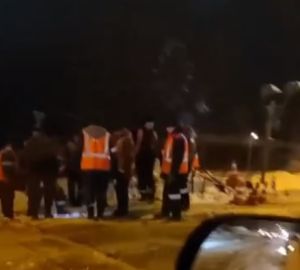 Железнодорожный переезд на улице Аустрина начали ремонтировать