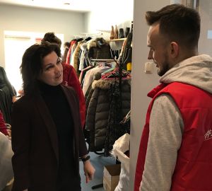 Валерий Лидин организовал доставку необходимых вещей для прибывших из ДНР и ЛНР