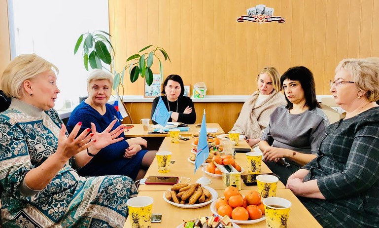 Ольга Чистякова рассказала о проектах, которые реализует Союз женщин в этом году