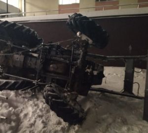 В Пензе следователи возбудили дело после падения трактора на охранника