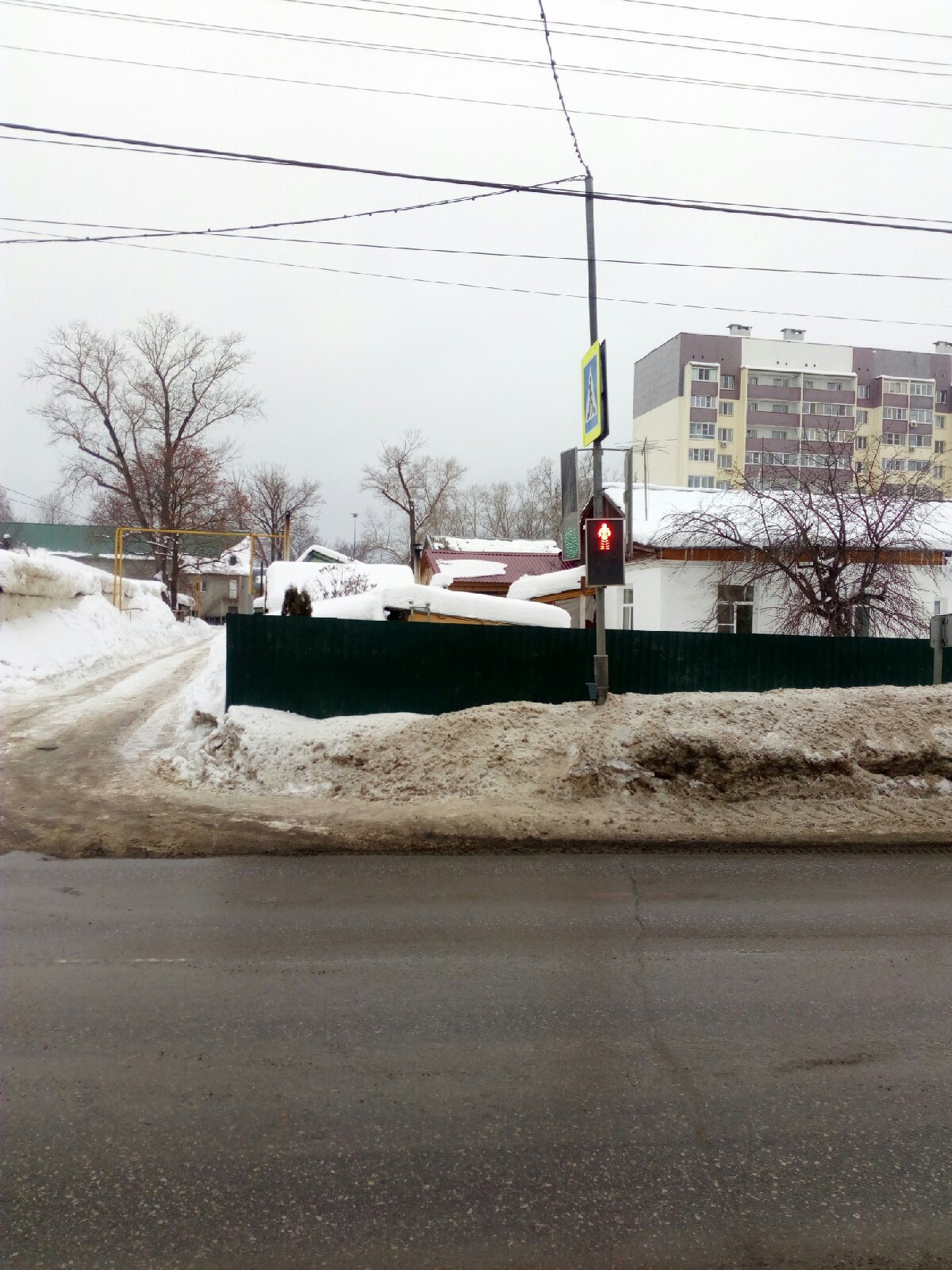 Пензенцам пообещали раскопать светофор у школы №26