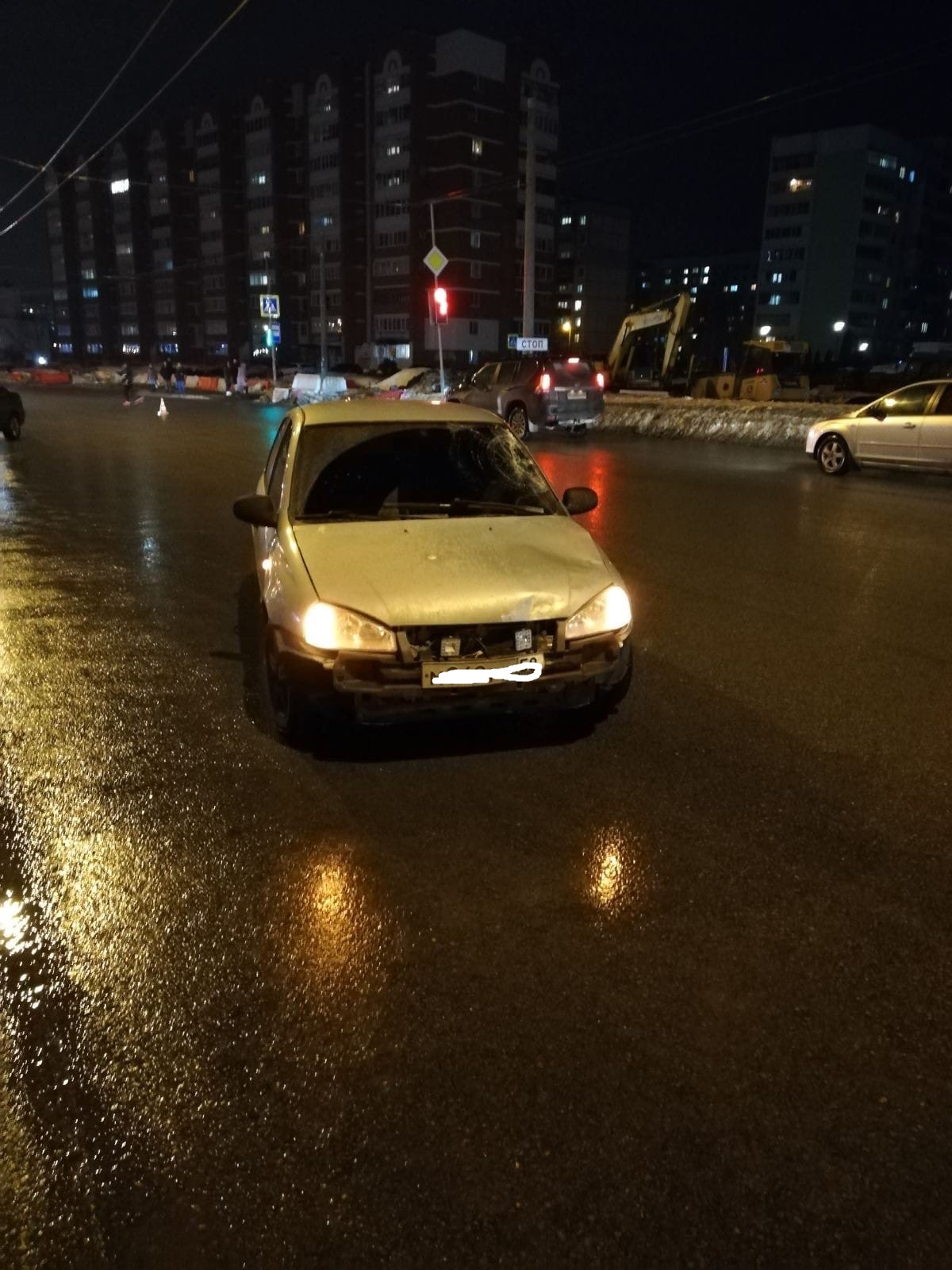 В Пензе юноша на спортивной «Калине» сбил 13-летнего подростка