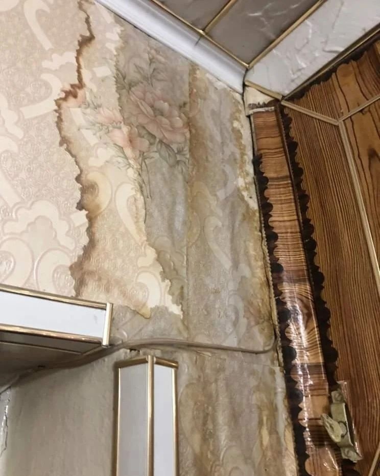 Пензенцы пожаловались на протекшую из-за посиделок молодых людей крышу