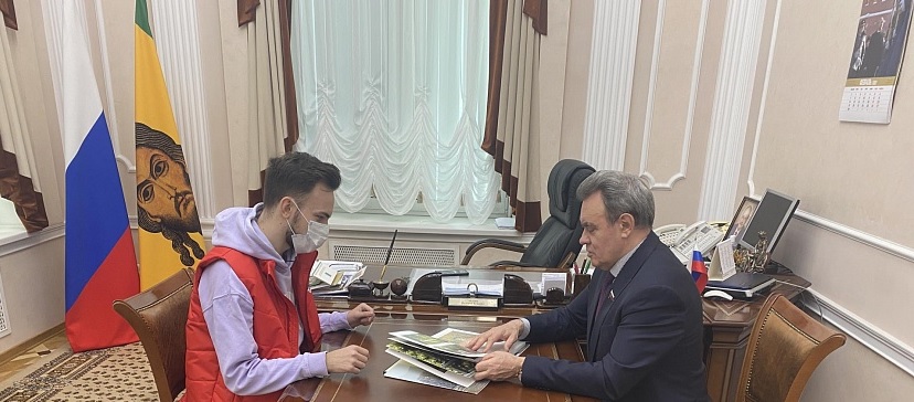 Валерий Лидин выразил благодарность молодым парламентариям за помощь во время пандемии