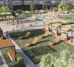 Зеленый двор в Спутнике: экологичное пространство для жизни