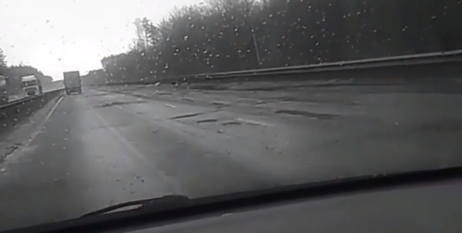 Пензенцы пожаловались на ужасное состояние трассы М5