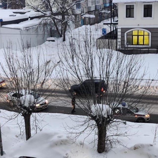 В Арбеково произошло ДТП с участием служебного автомобиля