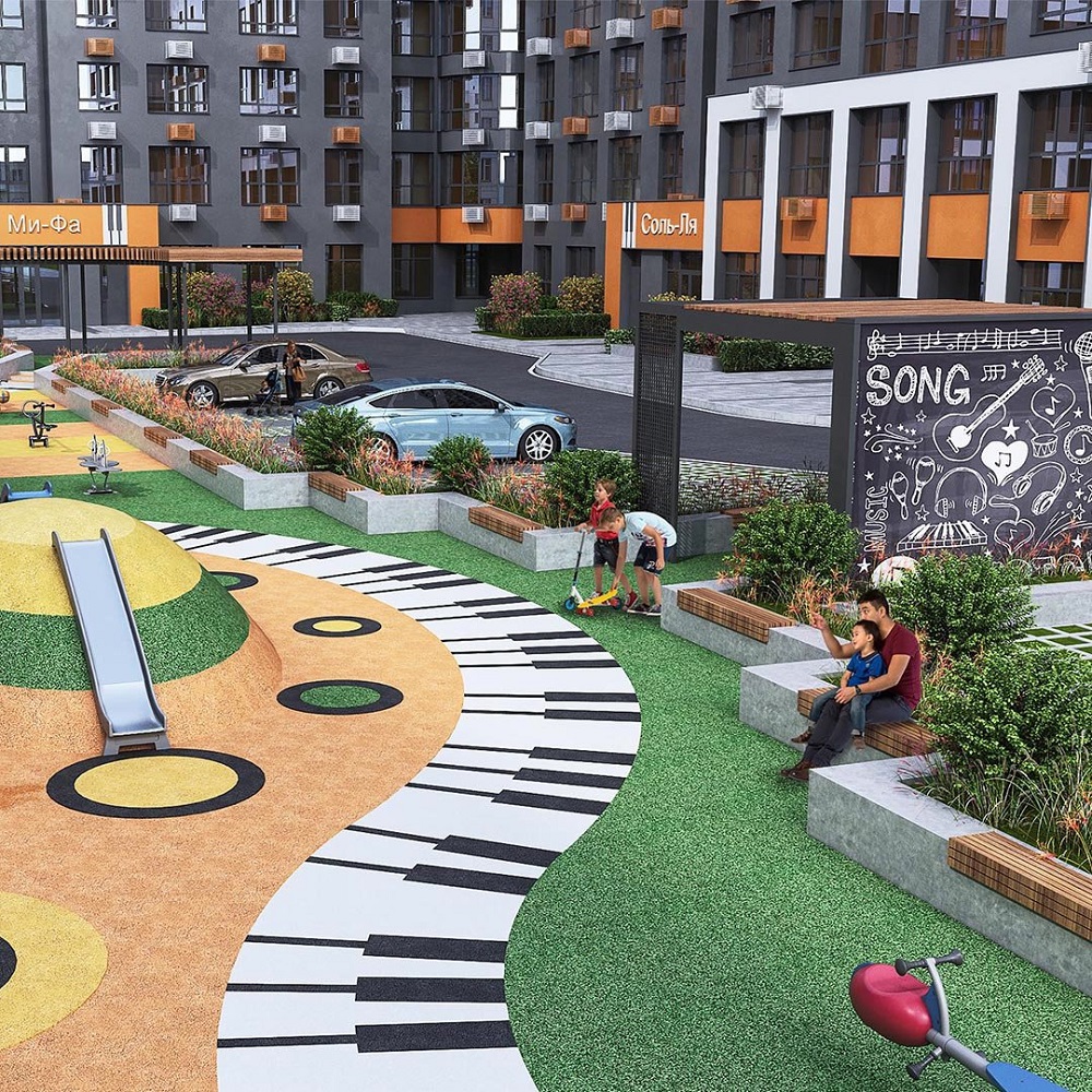 Главное – комфорт: концепция благоустройства ЖК «Парк Рояль»