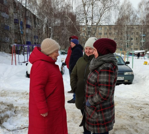 Жители Терновки обратились к Ольге Чистяковой с просьбой помочь организовать праздник двора