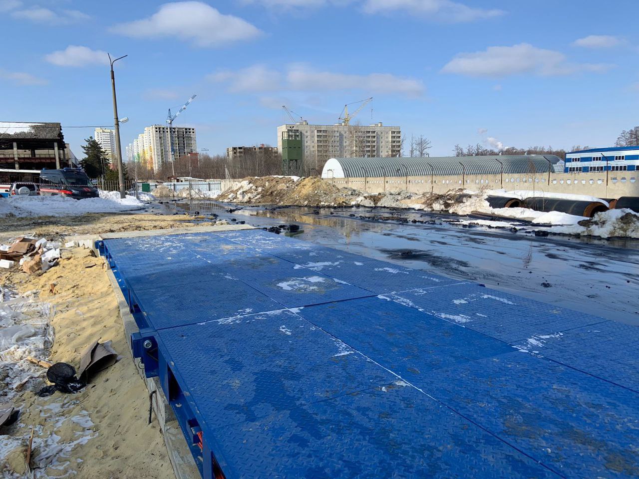 Дмитрий Матушкин выехал на место розлива битума в Пензе