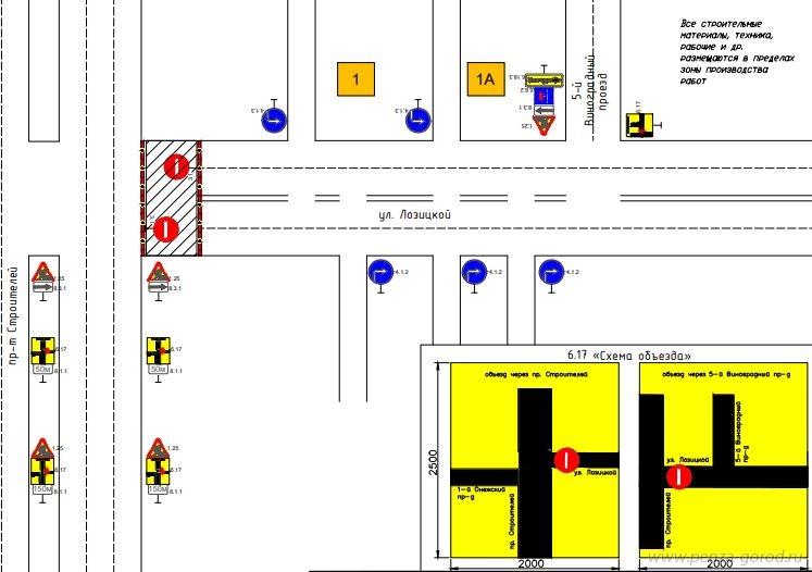 В Пензе из-за строительства коллектора временно перекроют одну улицу