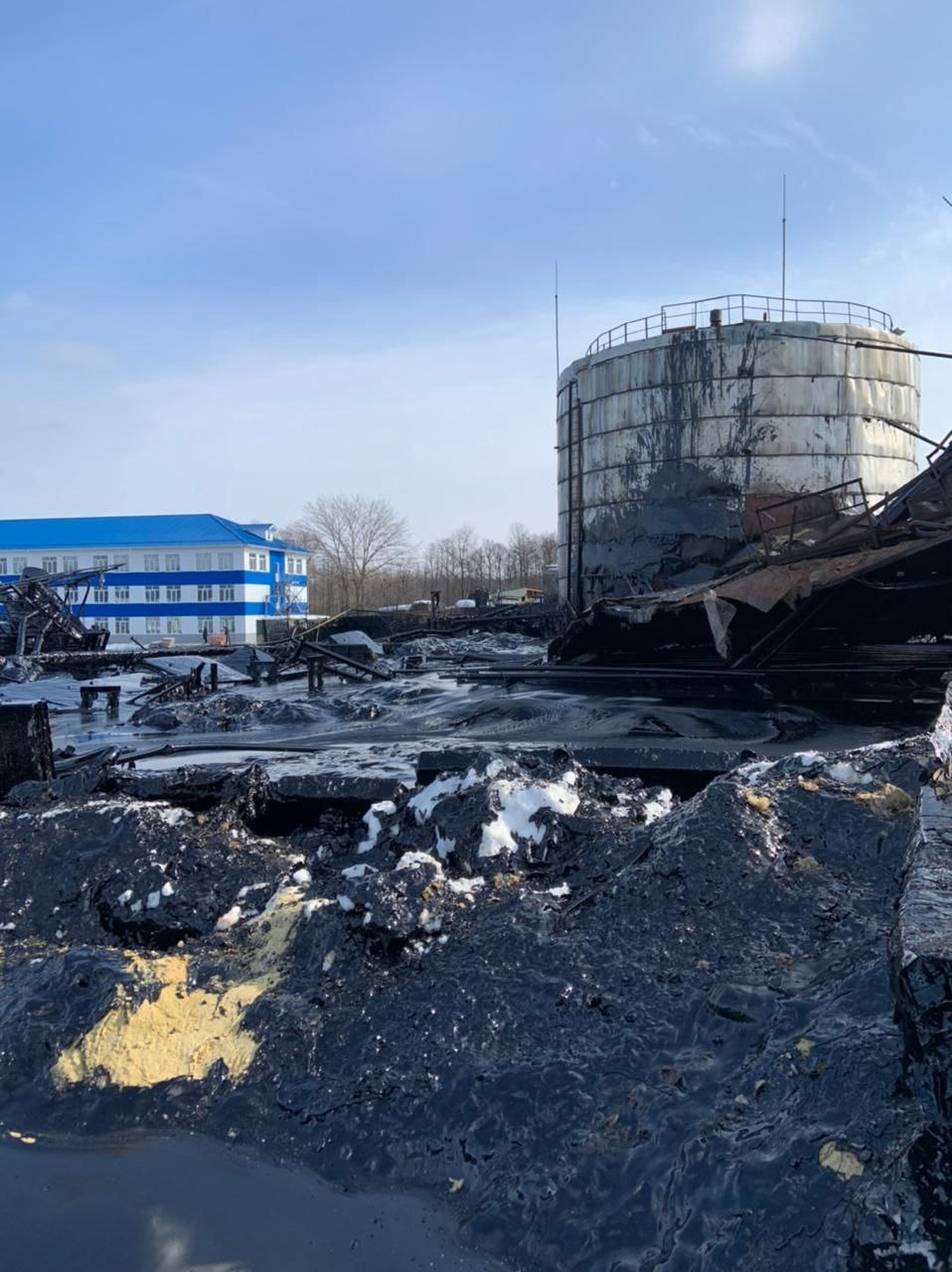 Появились новые шокирующие данные по аварии с разливом битума на ГПЗ