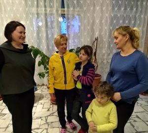 Ольга Чистякова навестила семьи из Донбасса, эвакуированные в Пензу