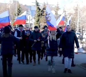 В Пензе прошел автопробег в поддержку российской спецоперации