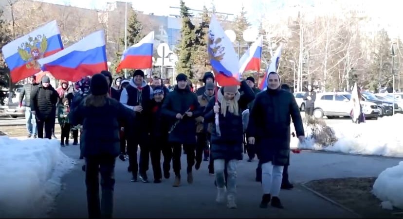 В Пензе прошел автопробег в поддержку российской спецоперации