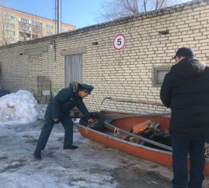 В Кузнецке проверили посты наблюдения за уровнем подъема воды