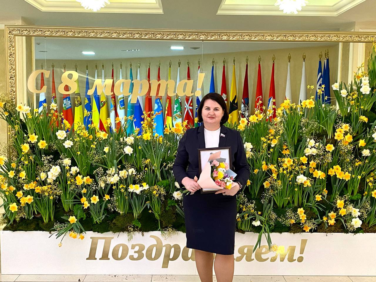 Ольгу Чистякову наградили за победу в общероссийском конкурсе