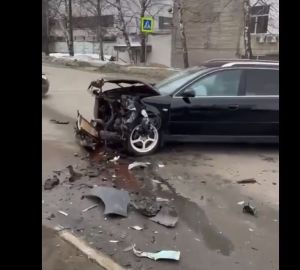 Пьяный водитель Ауди стал участником жуткой аварии