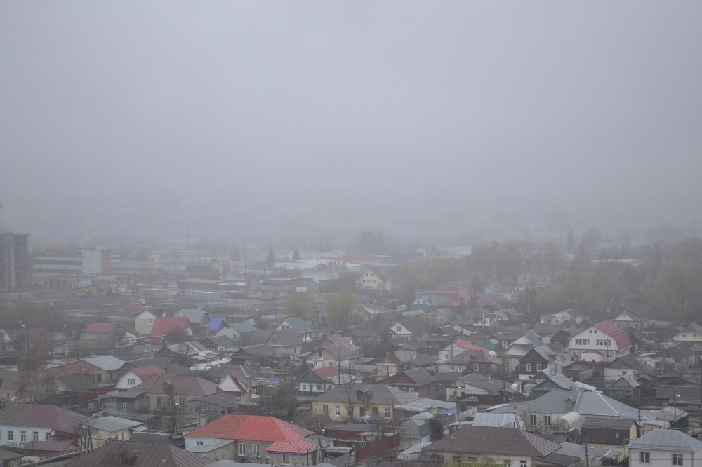Пензенцы пожаловались на густой туман, затянувший город