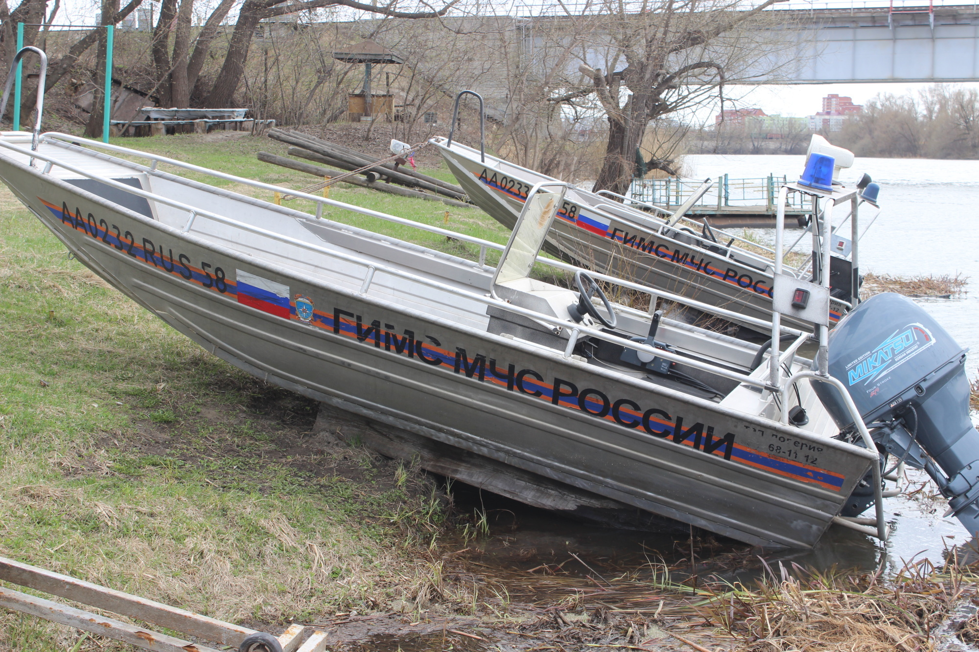 Патрулировать водные объекты Пензенской области будут 9 судов